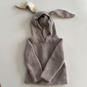 See Oeuf bunny sweater size 6M